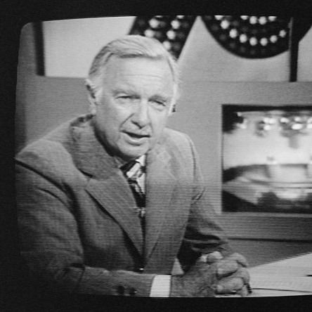 Walter Cronkite on television 1976