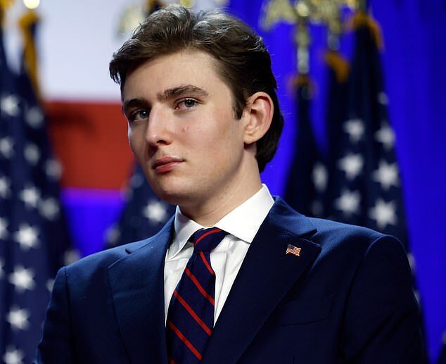 Barron Trump, 19, has been quietly trying to adjust his accent to sound more like his American peers, according to sources close to the First Family