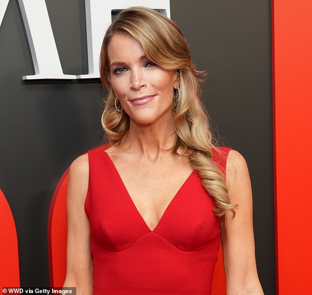 Megyn Kelly commented on the photos joking that fellow conservative commentator Mark Levin would have an 'aneurysm'