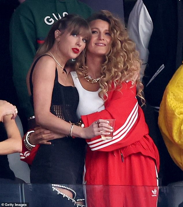 Taylor Swift and Blake Lively together in 2024