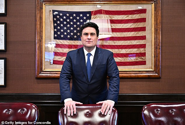 Nate Morris and Vice President JD Vance; Morris is described as a close personal friend