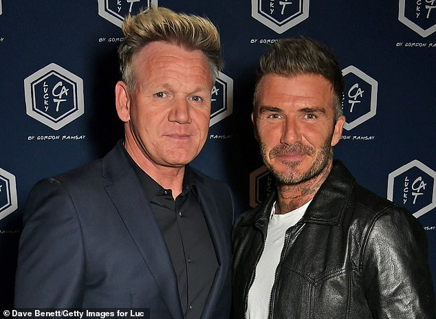 Gordon Ramsay and David Beckham have found themselves at the heart of family feuds