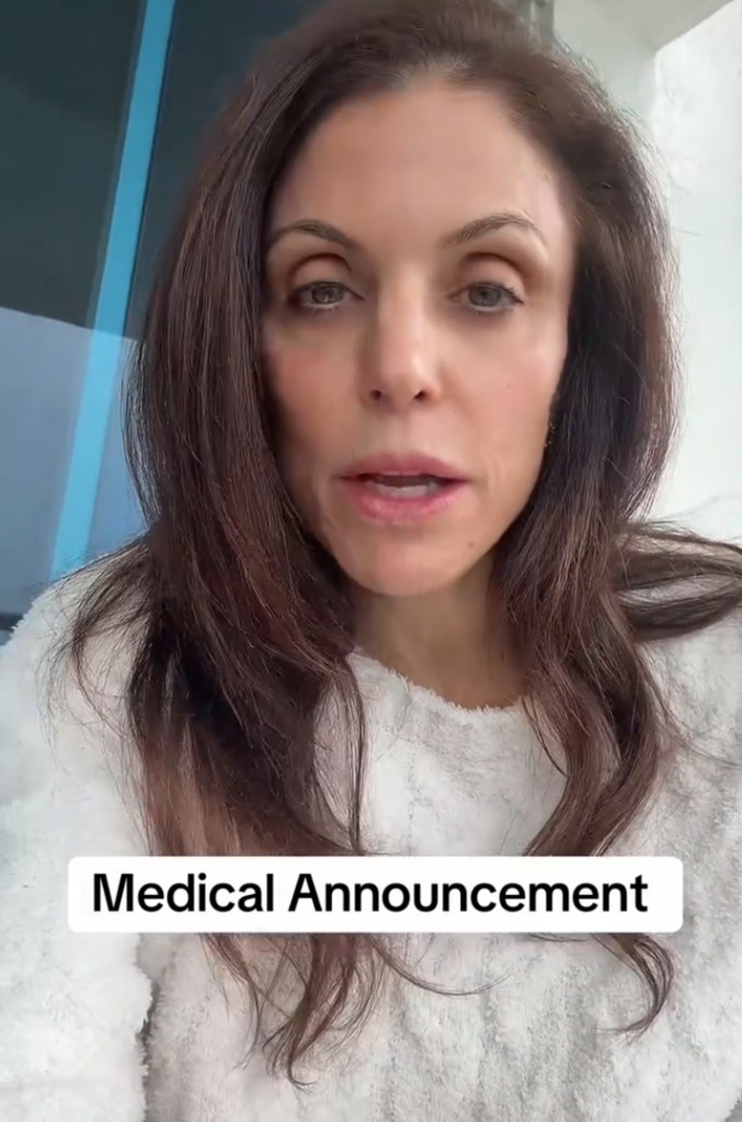 Bethenny Frankel announces Stage 2 kidney disease diagnosis.