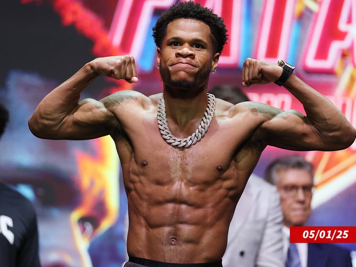 Devin Haney during a public appearance