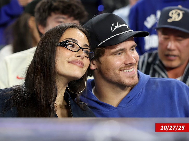 Madison Beer and Justin Herbert