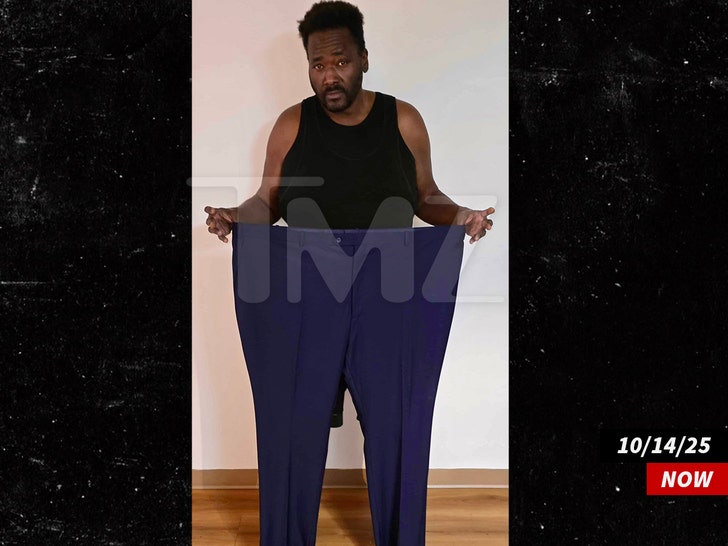 Quinton Aaron following significant weight loss