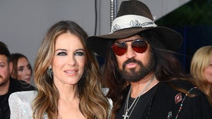 Elizabeth Hurley and Billy Ray Cyrus together (Getty Images)