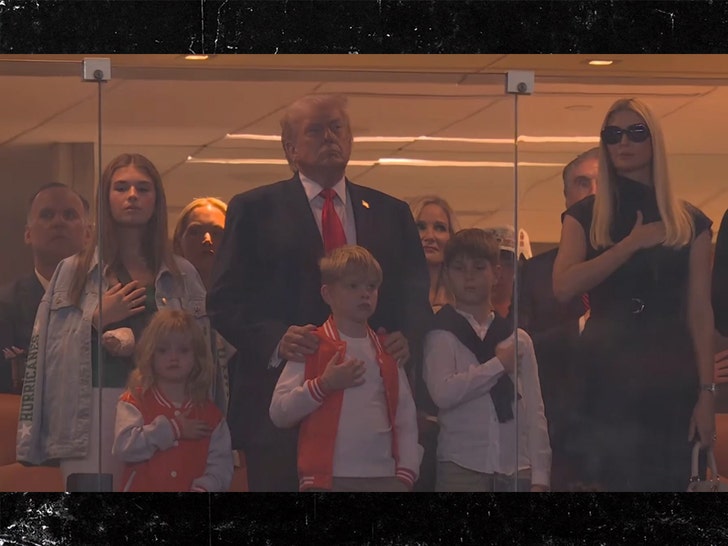 Trump Turns CFP Title Game Into Full-Blown Political Pep Rally