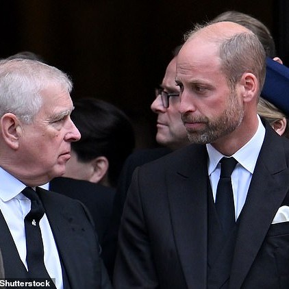 William is Andrew's most fierce critic in the royal family, but why haven't we heard from him yet? asks Amanda Platell - Daily Mail US
