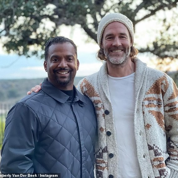 Ribeiro is the godfather to Van Der Beek's seven-year-old daughter, Gwendolyn - DailyMailUS