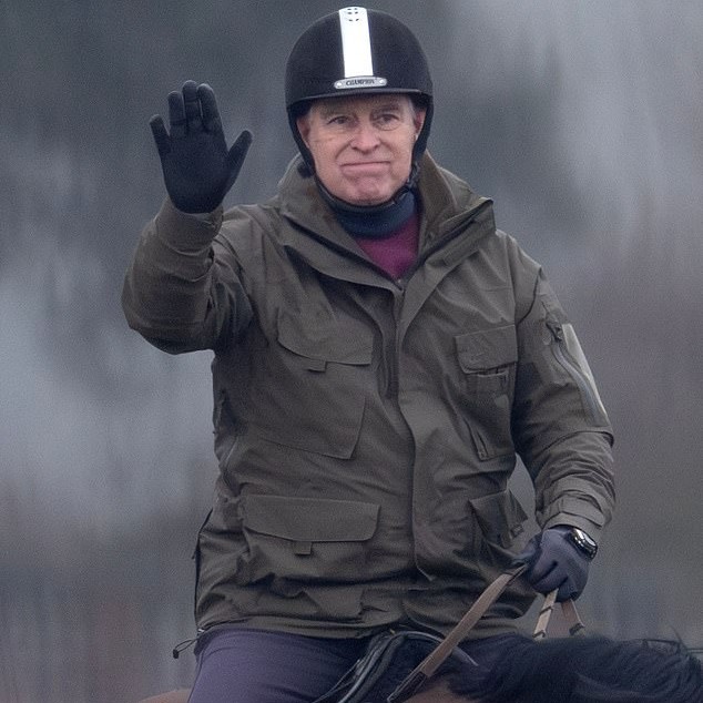 The final straw, according to royal sources, was the sight of the incalcitrant former prince trotting around the Windsor estate, literally on his high horse - DailyMailUS