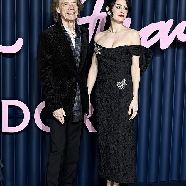 Mick Jagger's fiancee Melanie Hamrick has been left 'shaken and heartbroken' after being 'physically attacked' in Mayfair - they are pictured here at The Fashion Awards last December - DailyMailUS