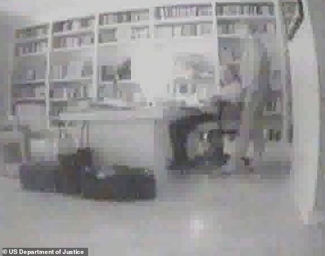 Still from video connected to Jeffrey Epstein document release