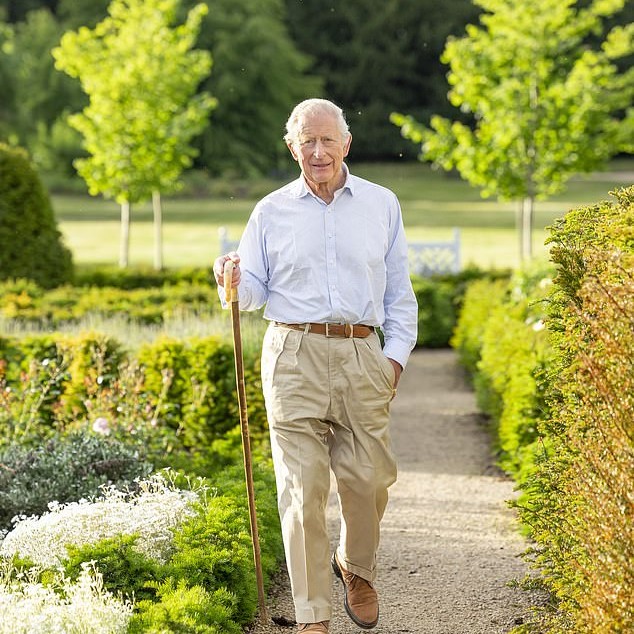 King Charles has loved growing vegetables since he was a child - DailyMailUS