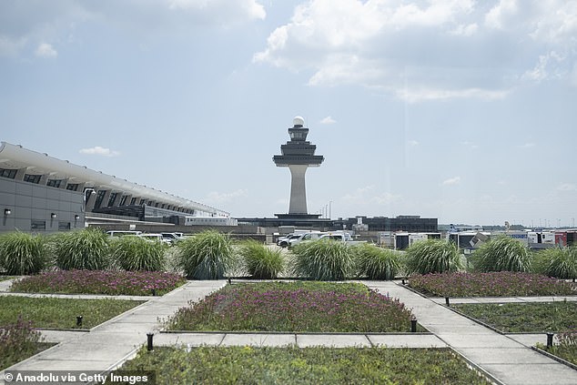 A general view of Washington Dulles International Airport