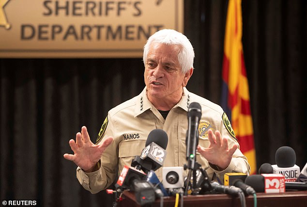 Pima County Sheriff Chris Nanos gives an update on the investigation