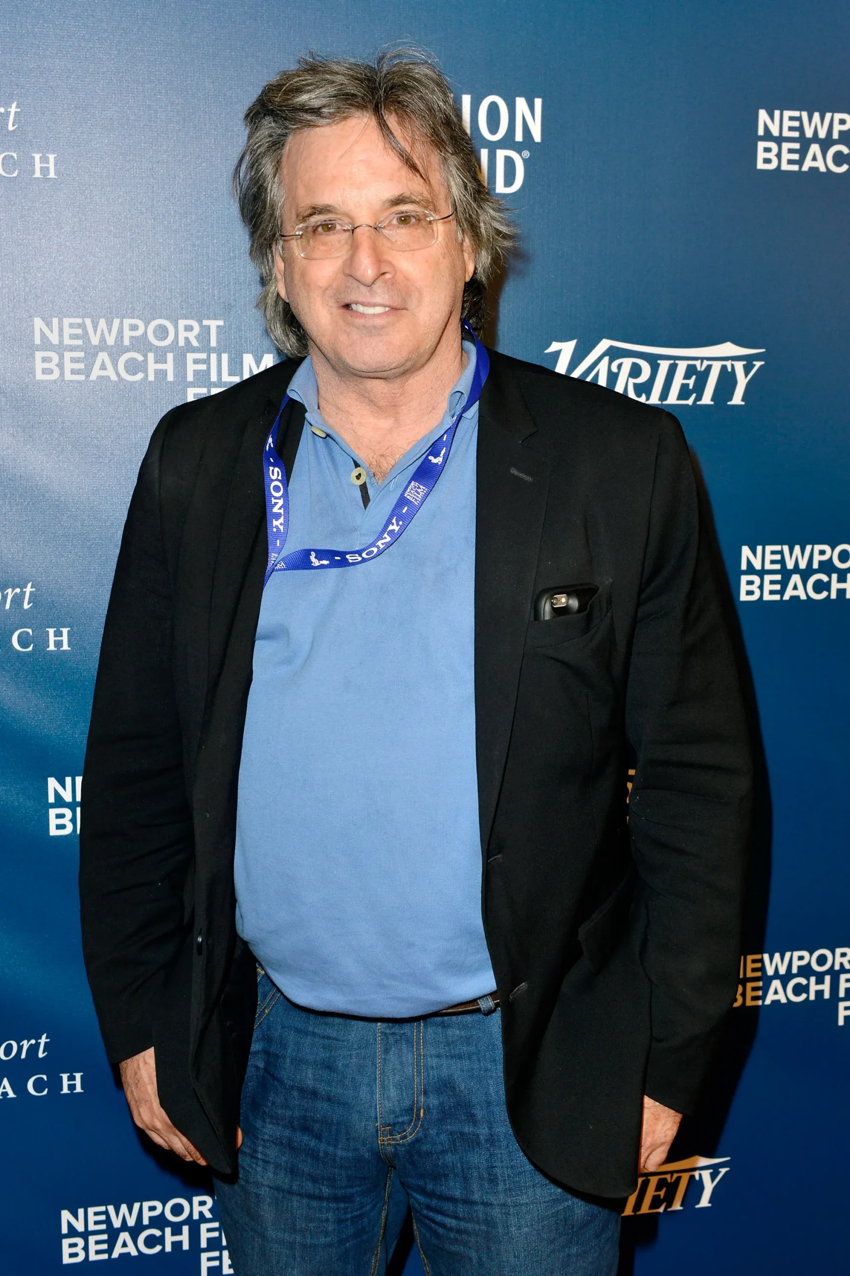 Robert Carradine smiles at the Newport Beach Film Festival Honors in 2017.