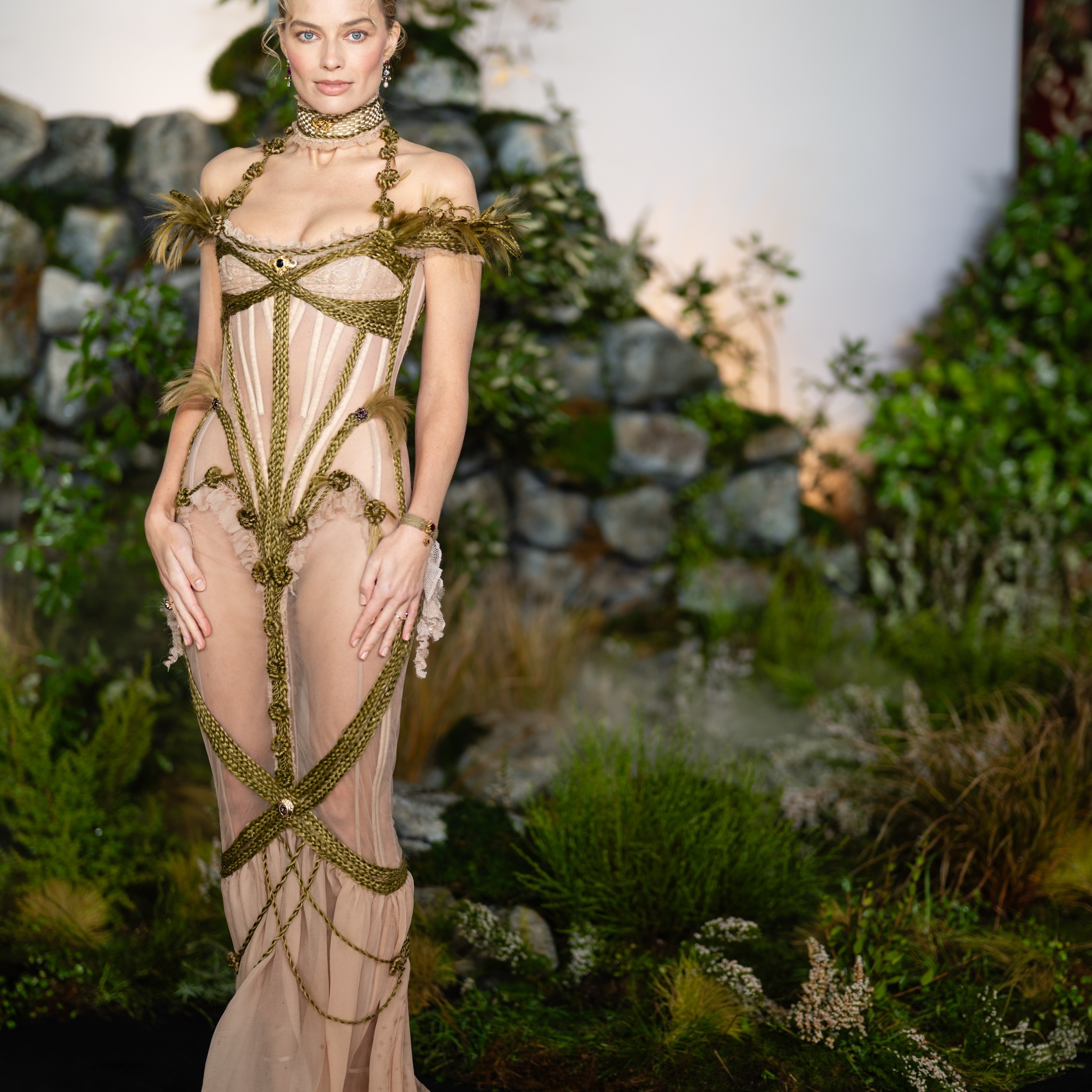 Robbie has been making waves for her stunning "Wuthering Heights" press tour looks. WireImage - pagesix