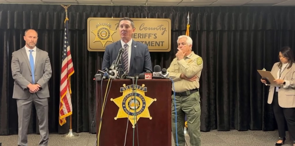 Pima County Sheriff's Department holds a press conference regarding Nancy Guthrie.