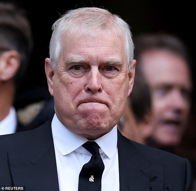 Prince Andrew in a recent file photo; his public role has been curtailed amid scrutiny over ties to Jeffrey Epstein.