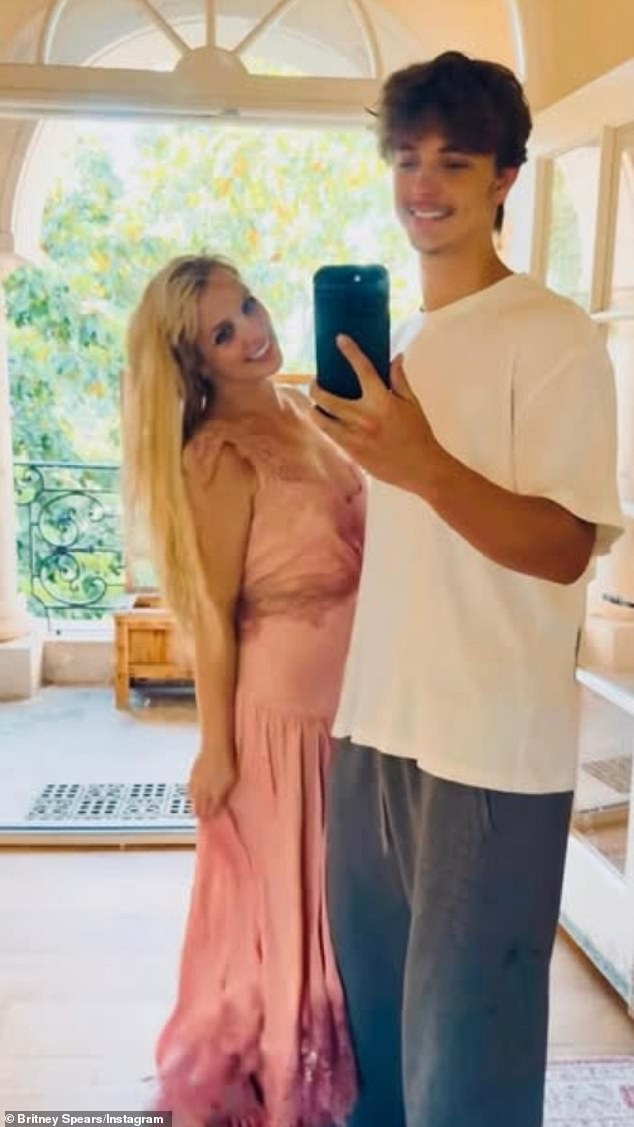 Britney Spears reunited with her son Jayden over Christmas