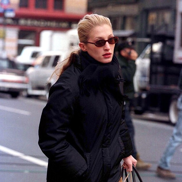 Carolyne Bessette Kennedy in New York City in 1997 - Daily Mail