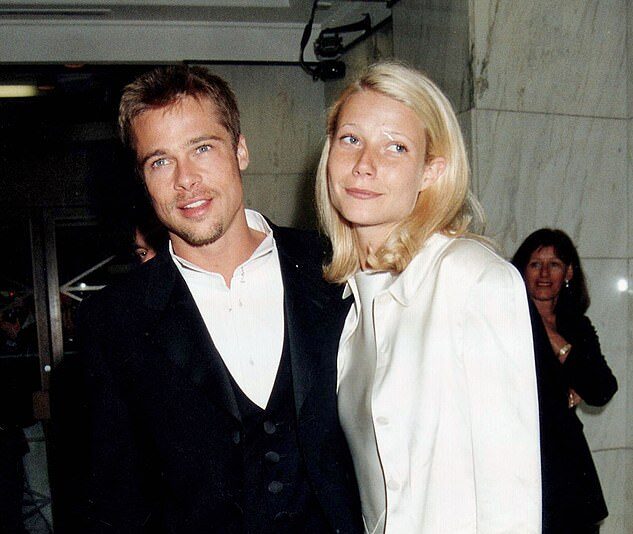 Photo: Brad Pitt, Paltrow's then-boyfriend, confronted Weinstein after he learned about the alleged sexual harassment - Daily Mail US
