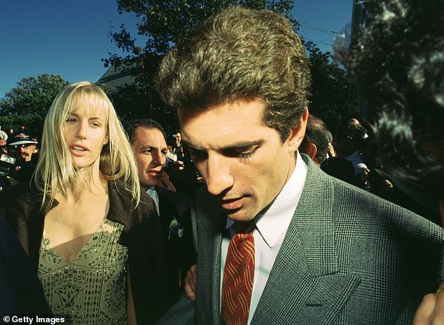 JFK Jr. with actress Daryl Hannah