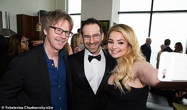 Leonid Radvinsky with his wife, Katie (Yekaterina) Chudnovsky