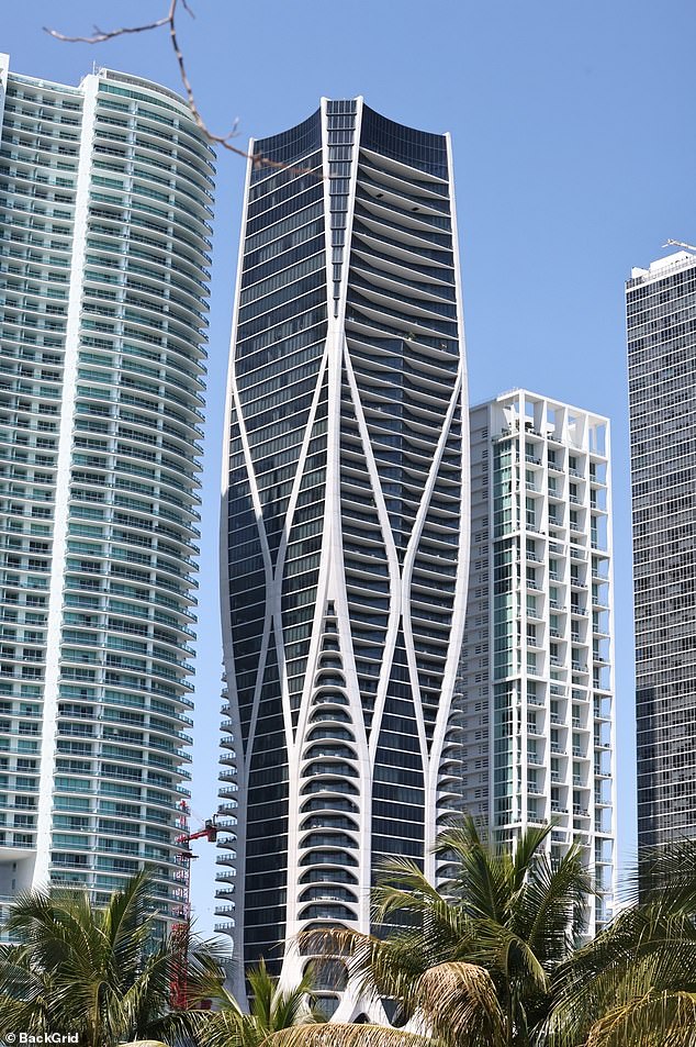 Oceanfront Turnberry Ocean Club tower near Miami where the family owned a $19 million duplex