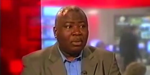 Guy Goma on BBC News after being mistaken for technology commentator Guy Kewney