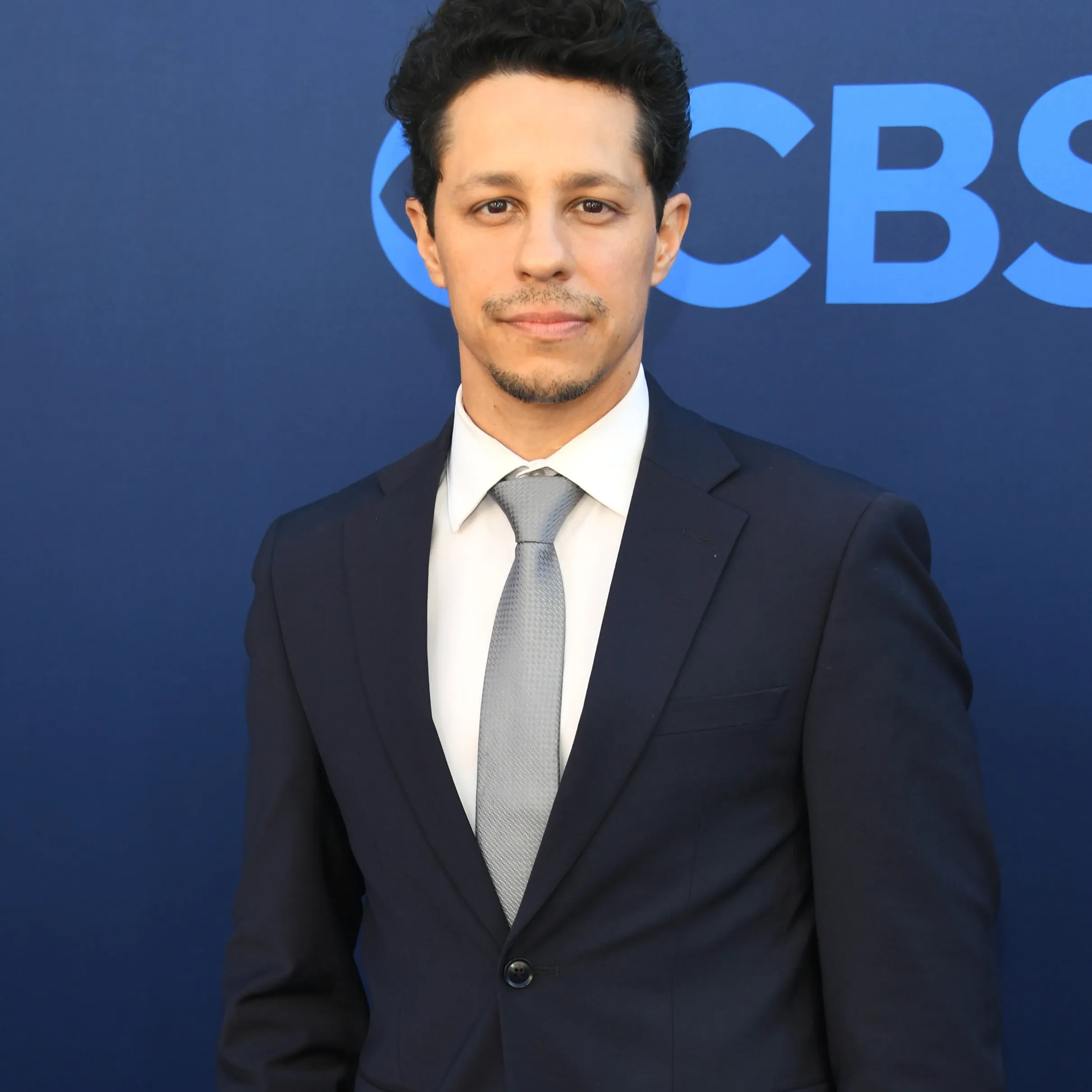 Del Rio was fired from "Matlock" in October after co-star Leah Lewis accused him of sexual assault. She's seen here alongside Jason Ritter, Kathy Bates, Skye P. Marshall, and Del Rio in May 2025. - CBS