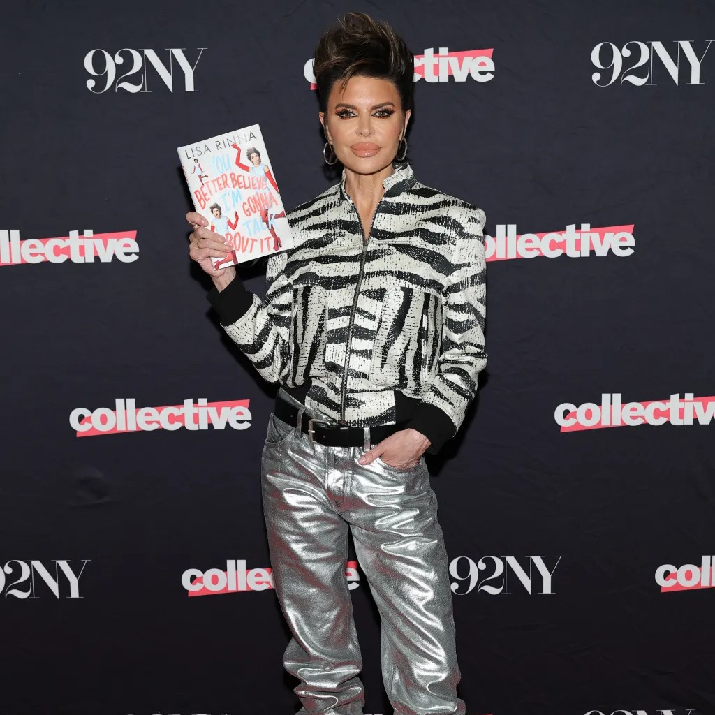 In her memoir, Rinna put her former boss Andy Cohen on blast posting their private test messages in his memoir. - NBCU Photo Bank/NBCUniversal via Getty Images