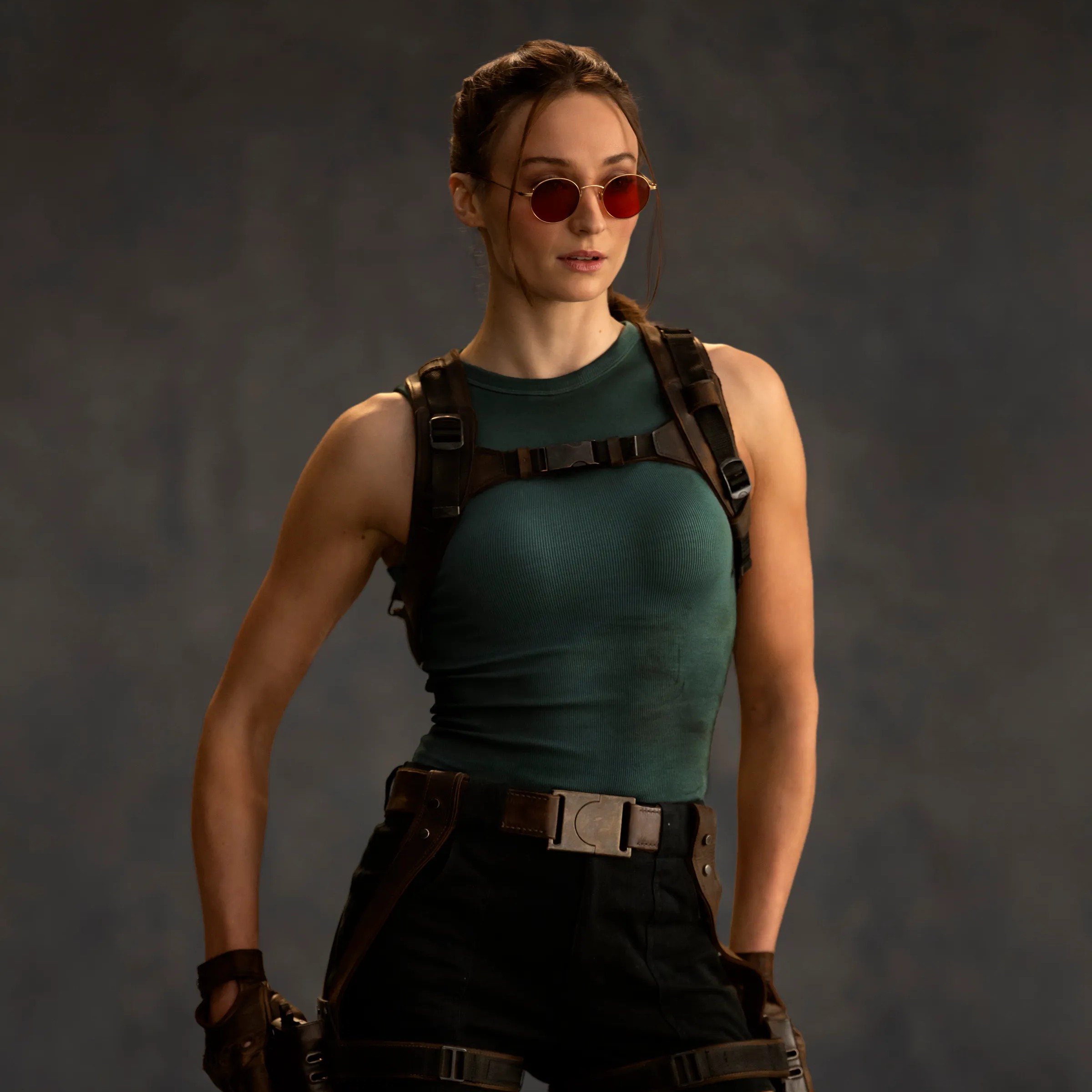 Sophie Turner (seen here in January) injured herself while working on the upcoming Lara Croft "Tomb Raider" reboot. - Jay Maidment/Prime