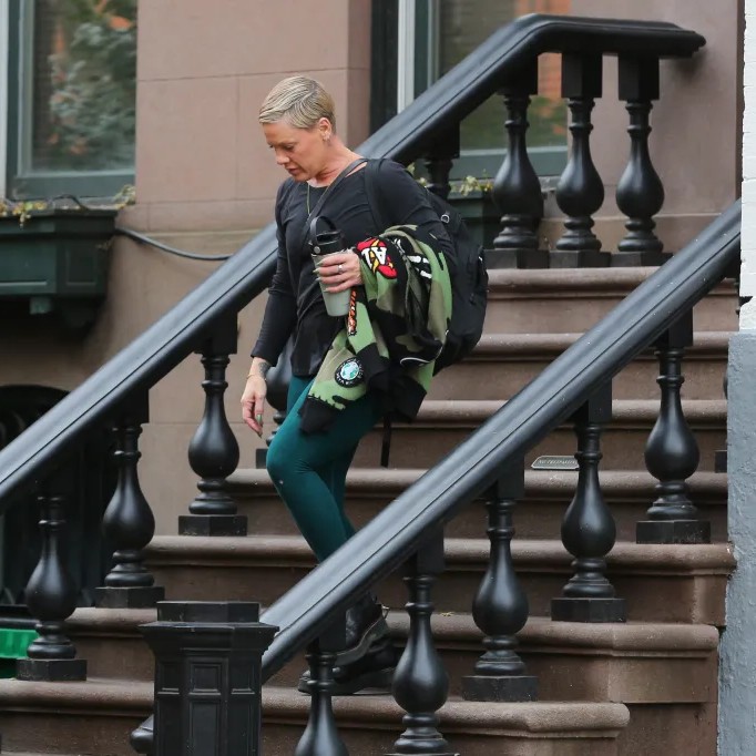 The singer, seen here in New York City on March 8, and her husband were "all on each other," Taylor shared. - Christopher Peterson / SplashNews.com