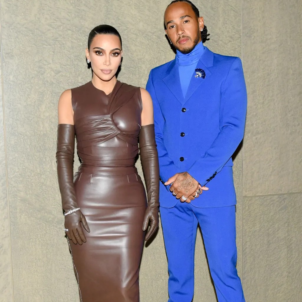 Kardashian and Hamilton's relationship was revealed in February. Seen here: The couple in 2021. - Page Six