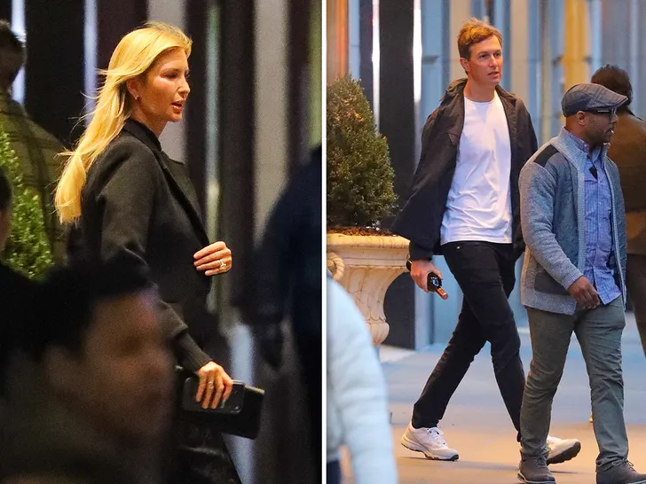 Ivanka Trump and Jared Kushner in New York on date night