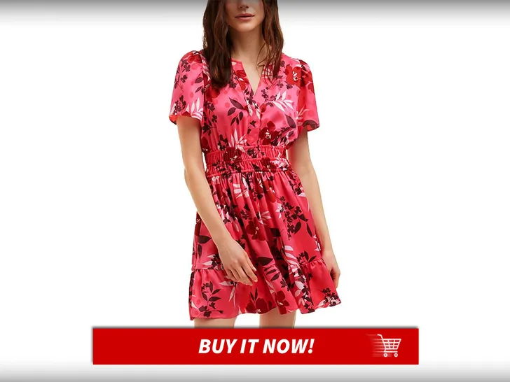 Draper James Wilson Mini Dress in Spring Floral