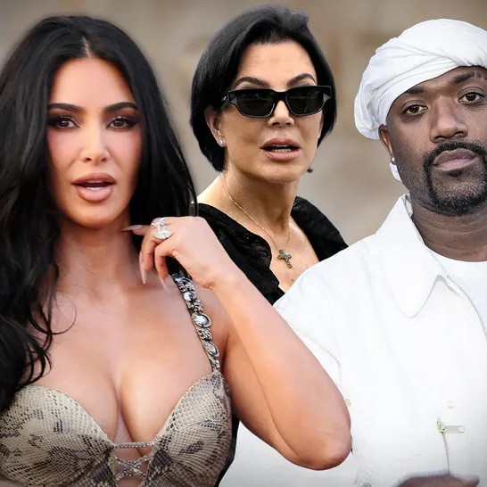 Kim Kardashian, Kris Kardashian, and Ray J - TMZ