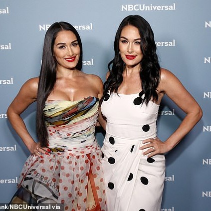 Nikki Bella's WrestleMania appearance with sister Brie was ruined by a bad ankle injury - Daily Mail US