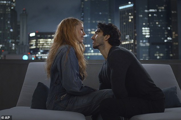 Blake Lively and Justin Baldoni in It Ends With Us, the film at the center of their dispute