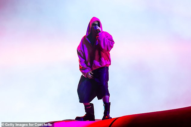 Justin Bieber performs his anticipated 'Bieberchella' set in a hoodie with a stripped-back approach.