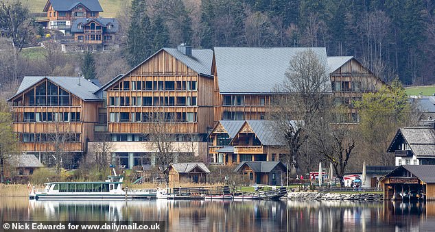 The lakeside Austrian clinic where Sarah Ferguson has reportedly been staying.