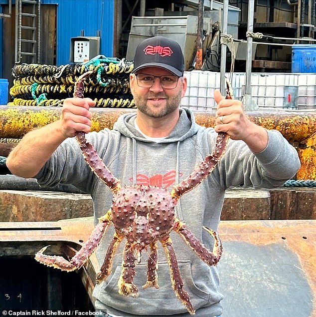 Captain Rick Shelford of the Aleutian Lady.