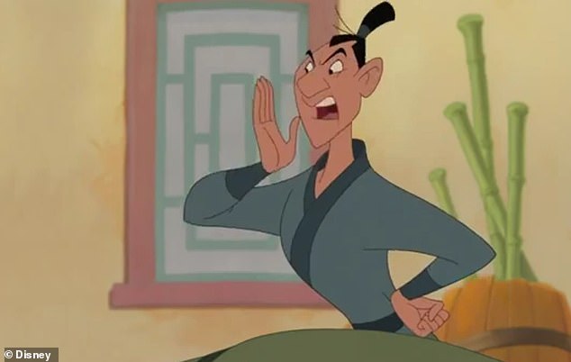 Ling from Disney's Mulan, the character voiced by Gedde Watanabe