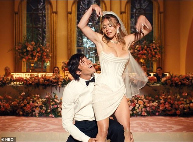 Cassie and Nate share a tense first dance at the reception