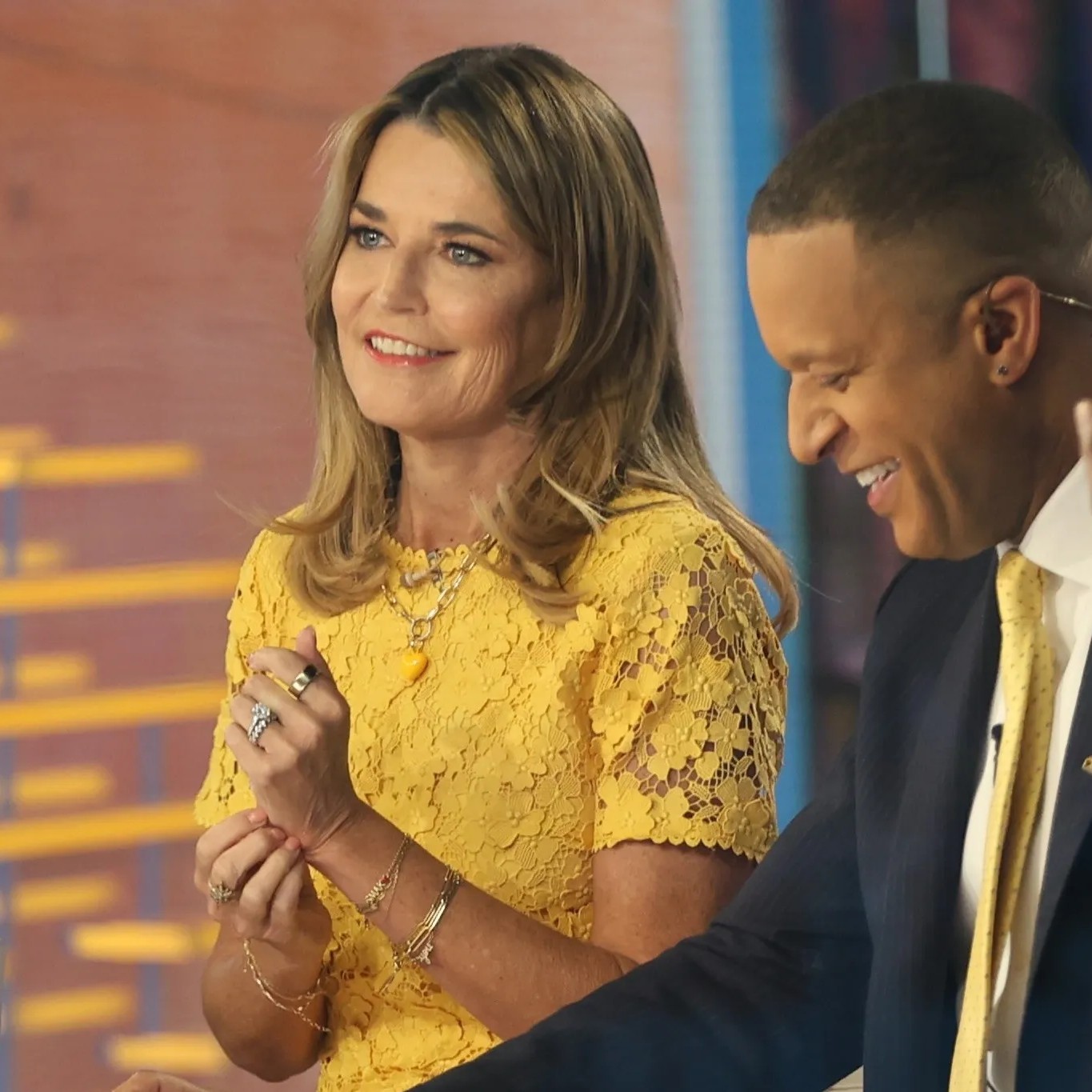 Craig Melvin welcomed her back at the top of the show. - Jose Perez/INSTARimages