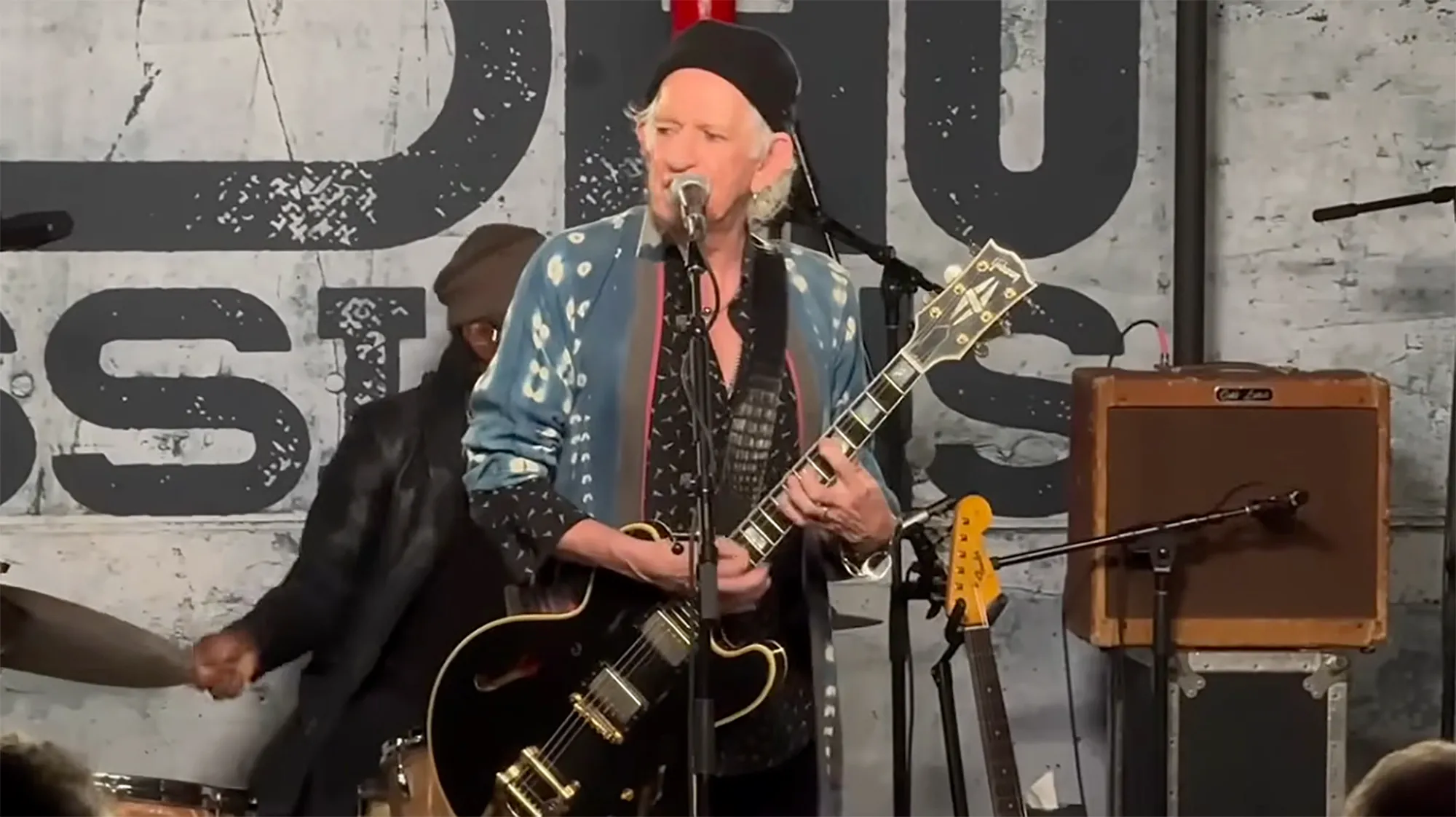 Keith Richards performing in New York City in November 2025.