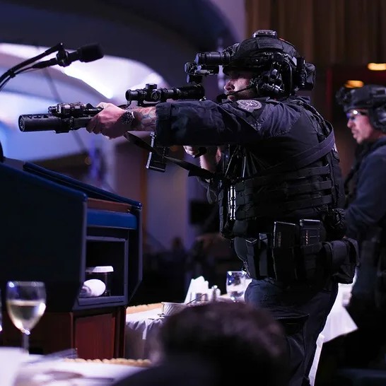 Chaos On The Scene - Getty/AP