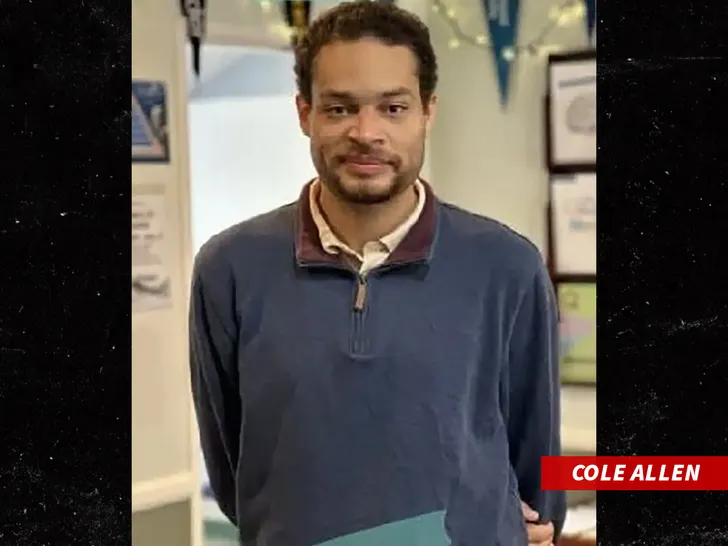 Cole Allen, identified by authorities as the suspect in the White House Correspondents' Dinner scare